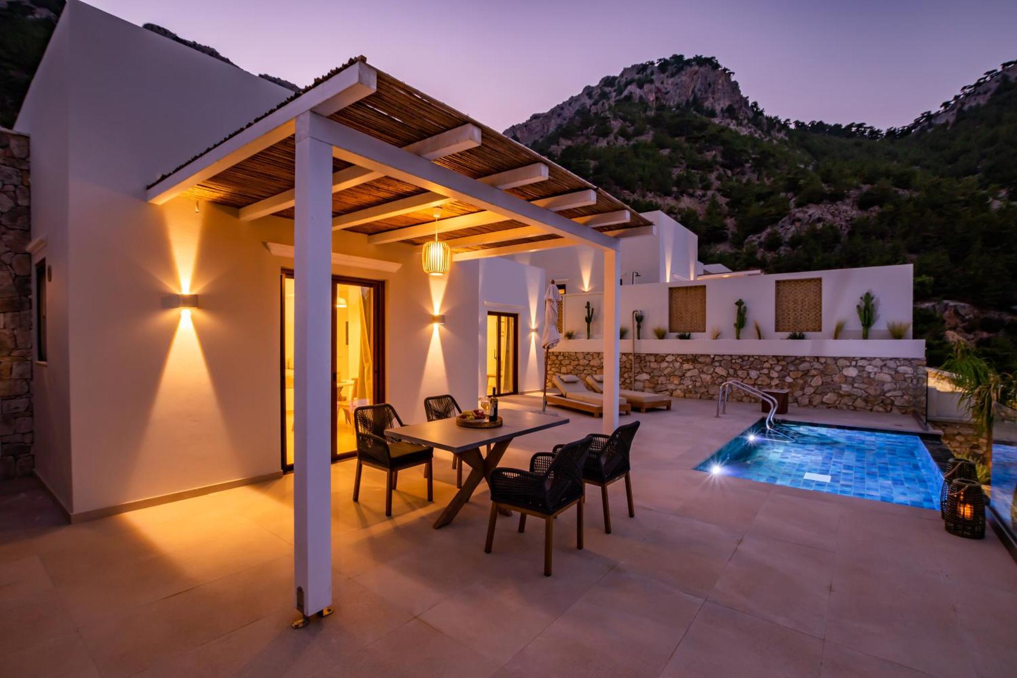 Mertelia Luxury Villas Kyra Panagia Exterior foto